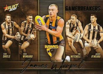 2021 Select AFL Footy Stars - Gamebreakers #GB50 James Worpel Front